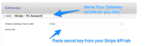 Setup Your Stripe Account with Secret Key